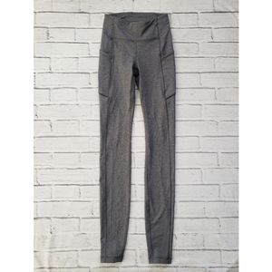 Lululemon Speed Up Tight Heathered Gray Leggings